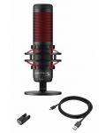 Microfon HyperX - Quadcast, negru - 4t