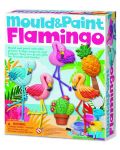 Set creativ 4M Mould And Paint - Formă și culoare, Flamingo - 1t