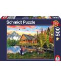 Puzzle Schmidt de 500 piese - Fishing At The Lake - 1t
