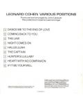 Leonard Cohen - Various Positions (CD) - 2t