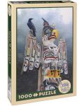 Puzzle Cobble Hill de 1000 piese - Totem in ceata, Tery Isaak - 1t