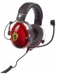 Casti gaming Thrustmaster - T.Racing Scuderia Ferrari Ed., rosii - 3t