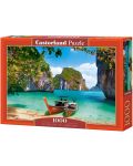 Puzzle Castorland de 1000 piese - Ko Phi Phi Le, Thailanda - 1t