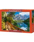 Puzzle Castorland de1000 piese - Braies Lake, Italy - 1t