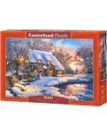 Puzzle Castorland de 500 piese - Winter Cottage - 1t