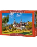 Puzzle Castorland de 500 piese - Castelul Peles, Romania - 1t