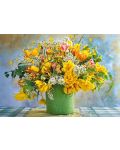 Puzzle Castorland de 1000 piese - Spring Flowers in green Vase - 2t