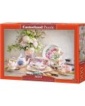 Puzzle Castorland de 500 piese - Still life with Porcelain and Flowers - 1t