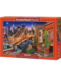 Puzzle Castorland de 1000 piese - Brooklyn Bridge Lights - 1t