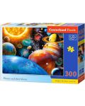 Puzzle  Castorland de 300 piese - Planets and their Moons - 1t