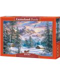Puzzle Castorland de 1000 piese - Mountain Christmas - 1t