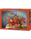 Puzzle Castorland de 500 piese - Bouquet with Poppies - 1t
