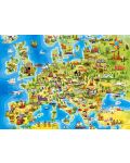 Puzzle Castorland de 100 piese - Harta Europei - 2t