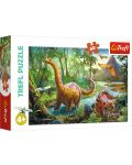 Puzzle Trefl de 60 piese -  Migratia dinozaurilor - 1t