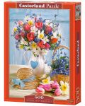 Puzzle Castorland de 500 piese - Spring in Flower Pot - 1t