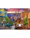 Puzzle Castorland de 500 piese - San Francisco Trolley - 2t