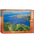 Puzzle Eurographics de 1000 piese – Golden Gate Bridge in California - 1t