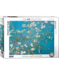 Puzzle Eurographics de 1000 piese - Migdale inflorite (detaliu), Vincent van Gogh - 1t