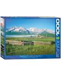 Puzzle Eurographics de 1000 piese – Muntii Sawtooth in Idaho - 1t