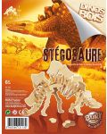 Puzzle 3D Buki Dinosaurs - Dinozaur, sortiment - 4t