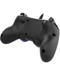 Controller Nacon за PS4 - Wired Compact, albastru - 2t