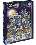 Puzzle D-Toys de 1000 piese – Mos Craciun - 1t
