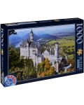 Puzzle D-Toys de 1000 piese - Castelul Neuschwanstein, Germania - 1t