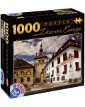 Puzzle D-Toys de 1000 piese - Sighisoara, Romania - 1t