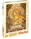 Puzzle D-Toys de 1000 piese – Zodiacul, Alphonse Musca - 1t