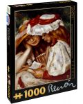 Puzzle D-Toys de 1000 piese – Dou fete citesc, Pierre Renoir - 1t