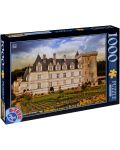 Puzzle D-Toys de 1000 piese -Castelul Villandry, Franta - 1t