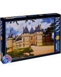 Puzzle D-Toys de 1000 piese - Castelul Chaumont sur Loire, Franta - 1t