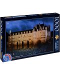 Puzzle D-Toys de 1000 piese - Castelul Chenonceau, Franta - 1t