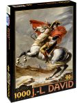 Puzzle D-Toys de 1000 piese – Napoleon traversand San Bernar, Jaque-Louis David - 1t