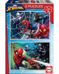 Puzzle Educa din 2 x 100 piese - Spider-man - 1t