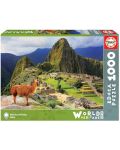 Puzzle Educa de 1000 piese - Machu Picchu, Peru - 1t