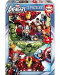 Puzzle Educa din 2 x 48 piese - The Avenger - 1t