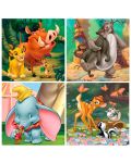 Puzzle Educa 4 in 1 - Disney Animals - 2t