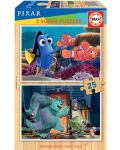 Puzzle Educa din 2 x 25 piese - Nemo and Monsters - 1t