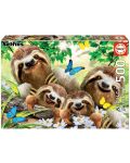 Puzzle Educa de 500 piese - Family of Sloths  - 1t
