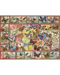 Puzzle Anatolian de 1000 piese - Fluturi, Barbara Behr - 2t