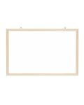 Tablă albă cu cadru din lemn 30 х 45 cm - 1t