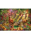 Puzzle Jumbo de 2000 piese - Magic Forest at Sunset - 2t