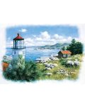 Puzzle Art Puzzle de 500 piese - Seafront Lighthouse - 2t