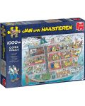 Puzzle Jumbo de 1000 piese - Nava de croaziera, Jan van Haasteren - 1t