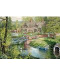Puzzle Jumbo de 2 x 500 piese - Romantic Countryside Cottages - 3t