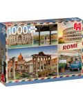 Puzzle Jumbo de 1000 piese - Greetings from Rome - 1t
