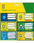 Etichete scolare - Echipa nationala de fotbal a Braziliei - 1t