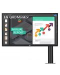 Monitor LG - 27QN880-B, 27", IPS, 75Hz, negru - 2t
