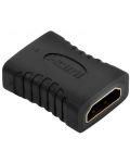 Adaptor QED - Connect, HDMI-F/HDMI-F, negru - 1t